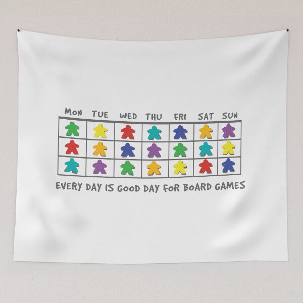 Item preview, Every day is good day for board games designed and sold by -M-I-.