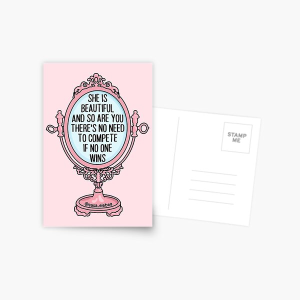 Beautiful by Sasa Elebea Postcard