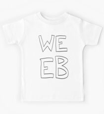Basic Weeb Graphic Kids Tee