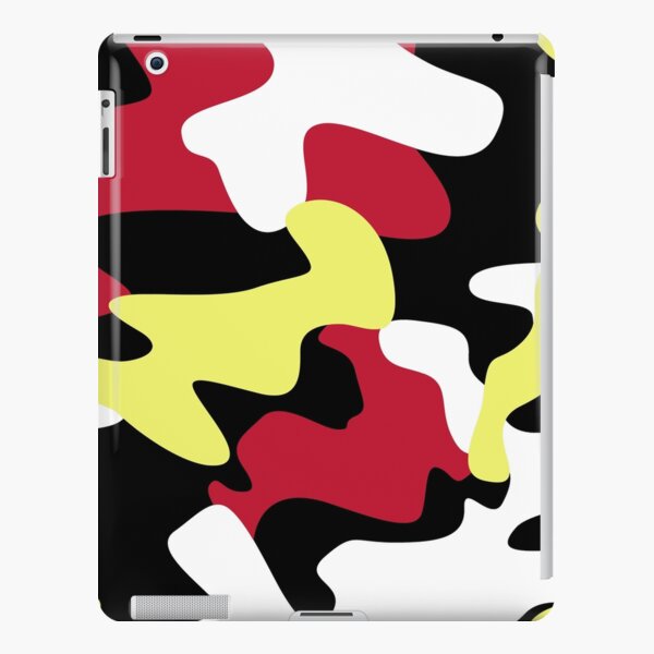 Camo Style - Black and Yellow Camouflage | iPad Case & Skin