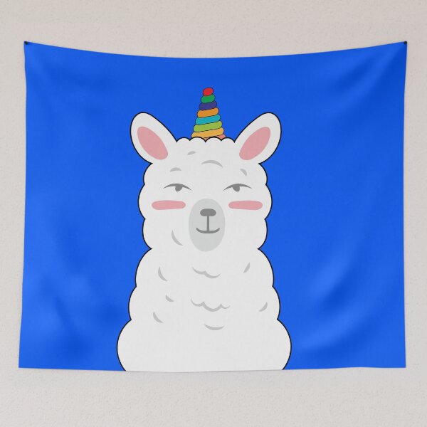 Item preview, llama unicorn designed and sold by atevern.