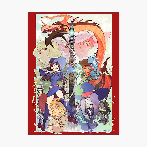 Little Witch Academia Photographic Print
