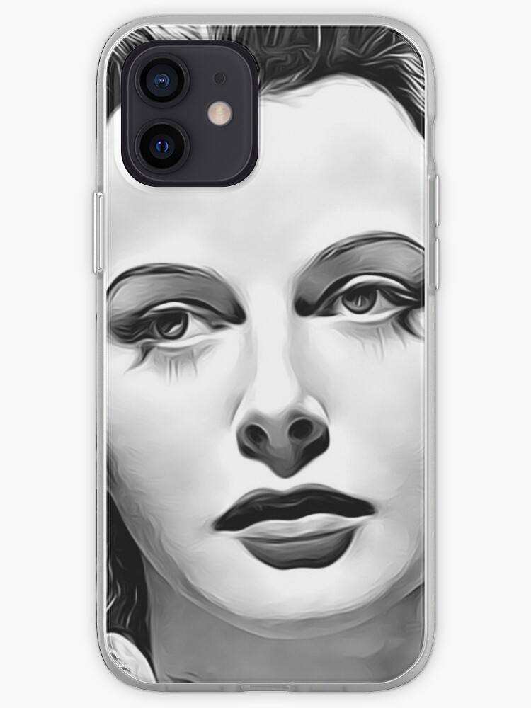 Hedy Lamarr Beruhmte Osterreichische Schauspielerin Und Erfinderin In Hollywood Mitte Des 20 Jahrhunderts Iphone Hulle Cover Von Borneobound Redbubble