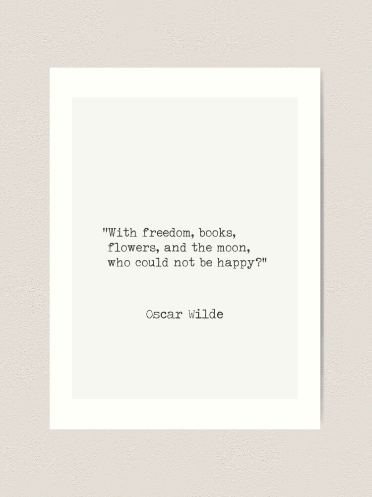 I choose my friends for their good looks. Oscar Wilde  Art Board Print for  Sale by Ariana Mila - Awesome quotes
