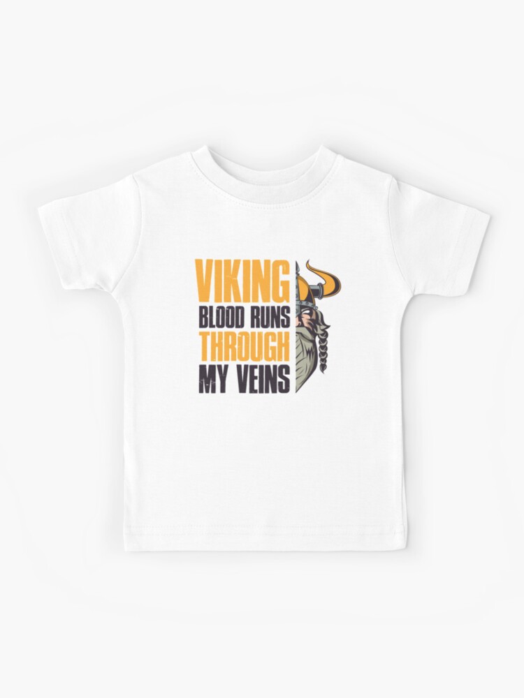 Kids Vikings T Shirt 