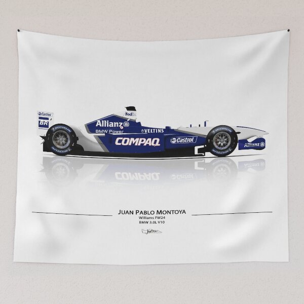 Item preview, Williams FW24 - Juan Pablo Montoya designed and sold by JageOwen.