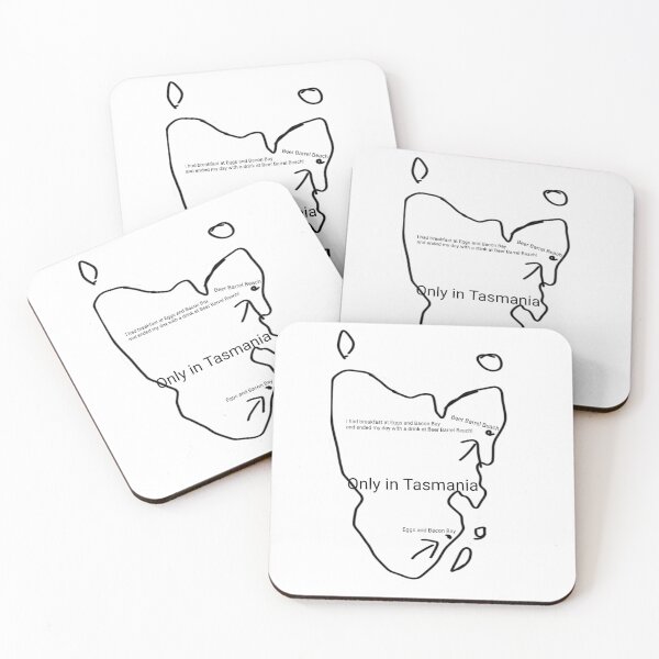 Item preview, Only in Tasmania series work 3: Eggs n bacon bay designed and sold by JulieMoss.