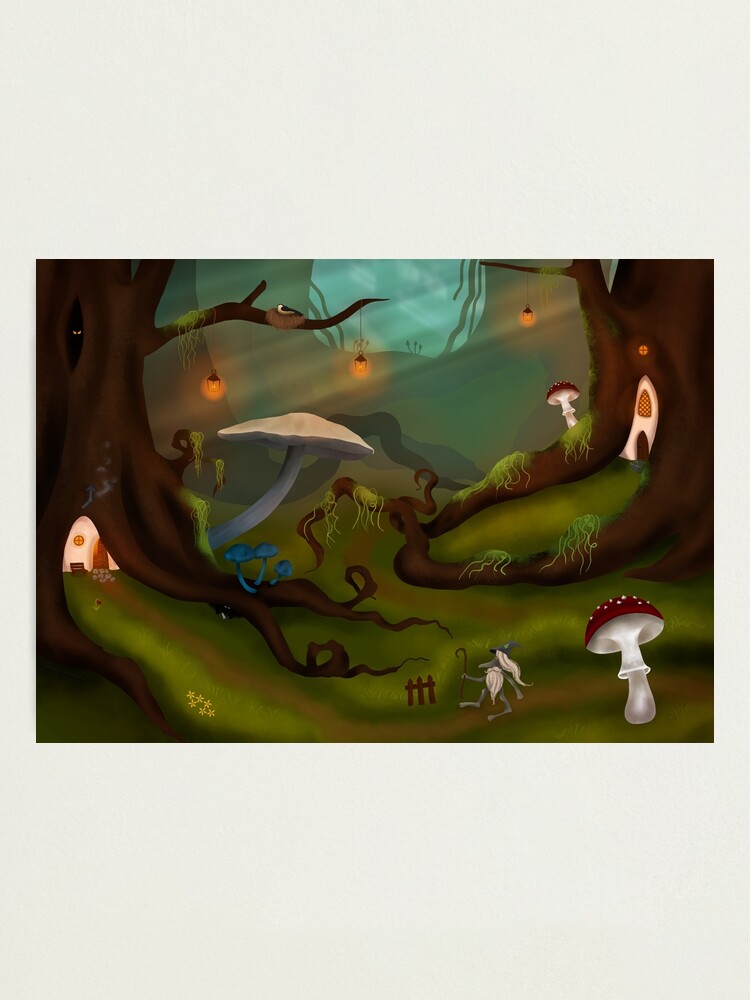 Alternate view of Lost Forest Photographic Print