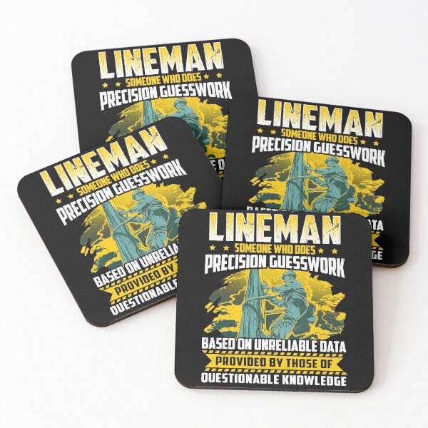 Item preview, Funny Lineman Gift - Someone Who Does Precision Guesswork - Wireman designed and sold by kntranhoang.