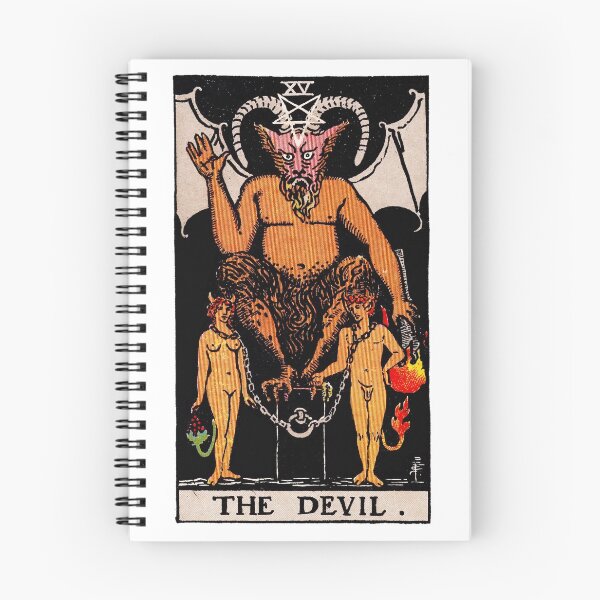 Item preview, Tarot - The Devil Card designed and sold by CarlsArt.