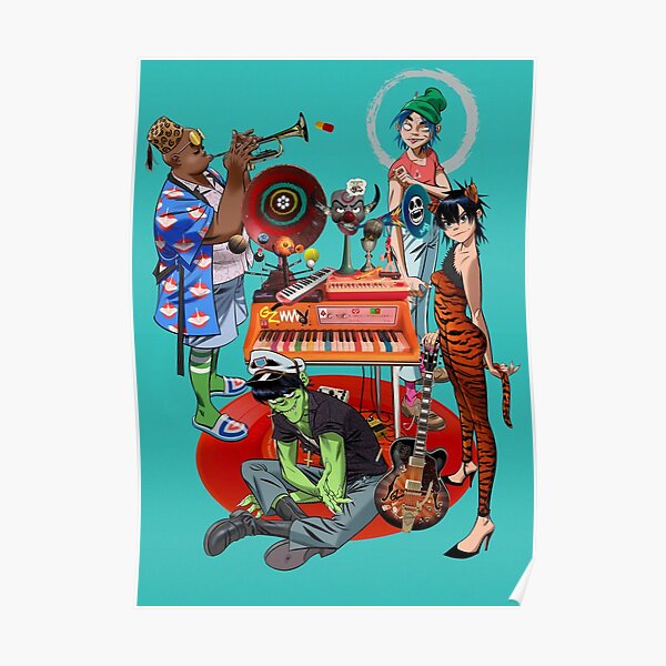 GORILLAZ Poster