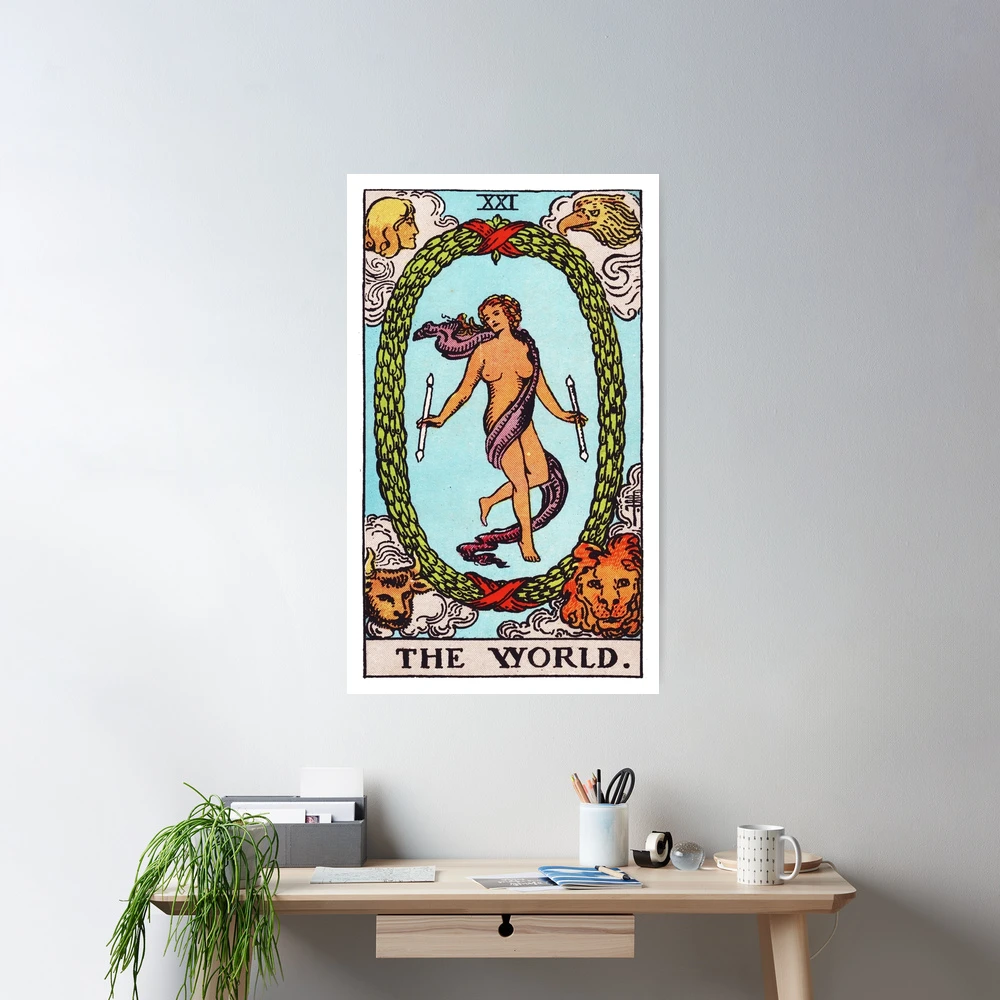 Tarot - The World Card | Poster