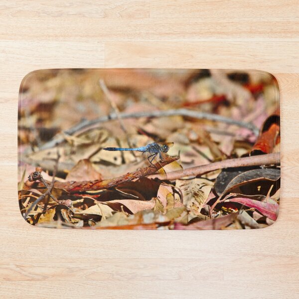 Item preview, A Blue Dragonfly In The Leaf Litter designed and sold by Jason Gilbert.