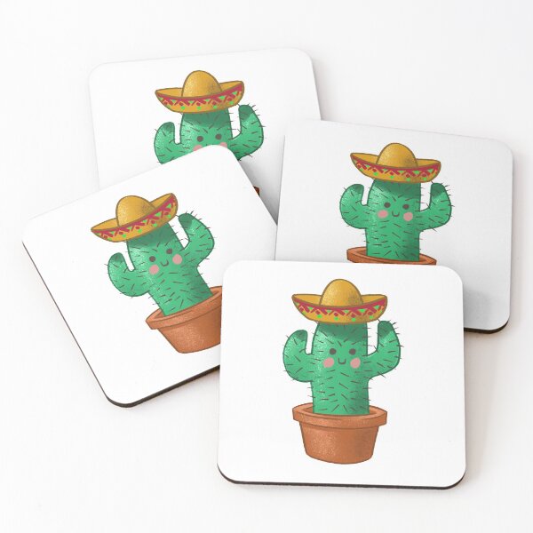 Item preview, Happy Cactus with Sombrero designed and sold by Ian Pointer.