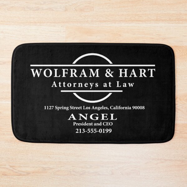 Item preview, Wolfram and Hart designed and sold by Texterns.