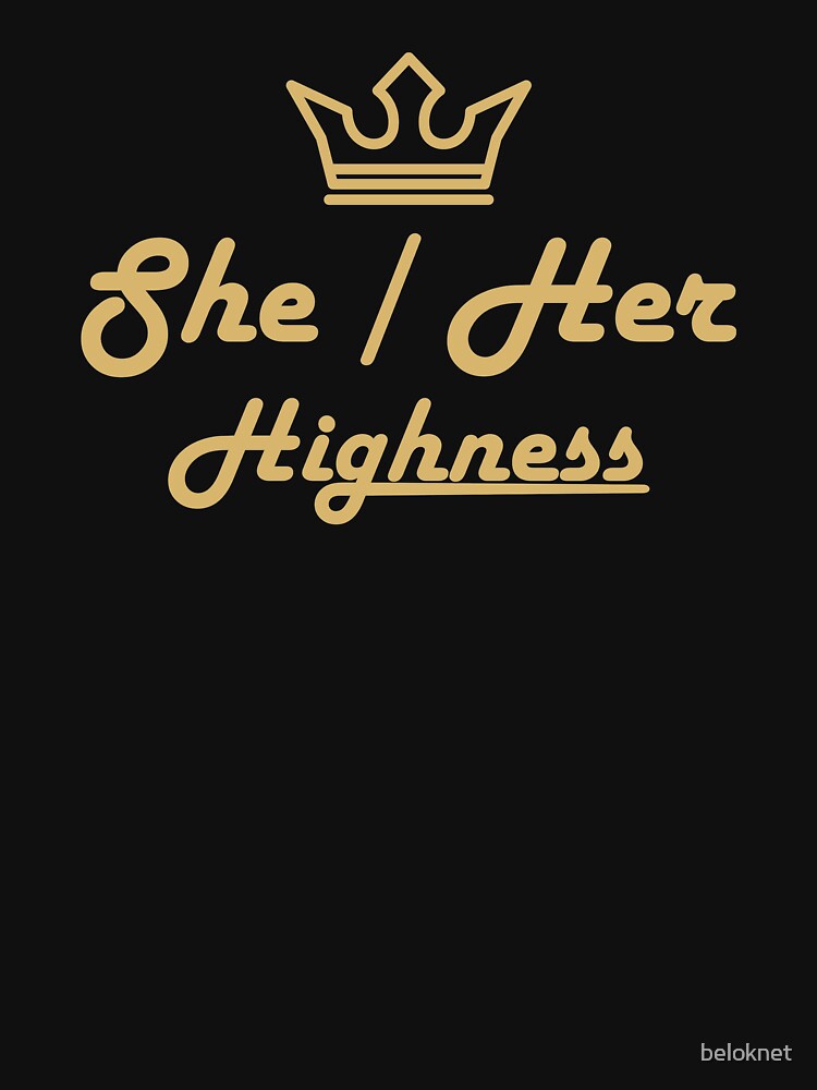 She/Her Preferred Pronouns by beloknet
