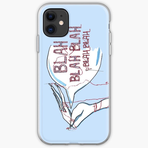 Blah Blah Blah iPhone Soft Case