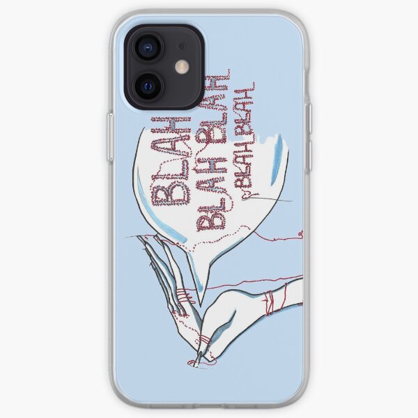 Blah Blah Blah iPhone Soft Case