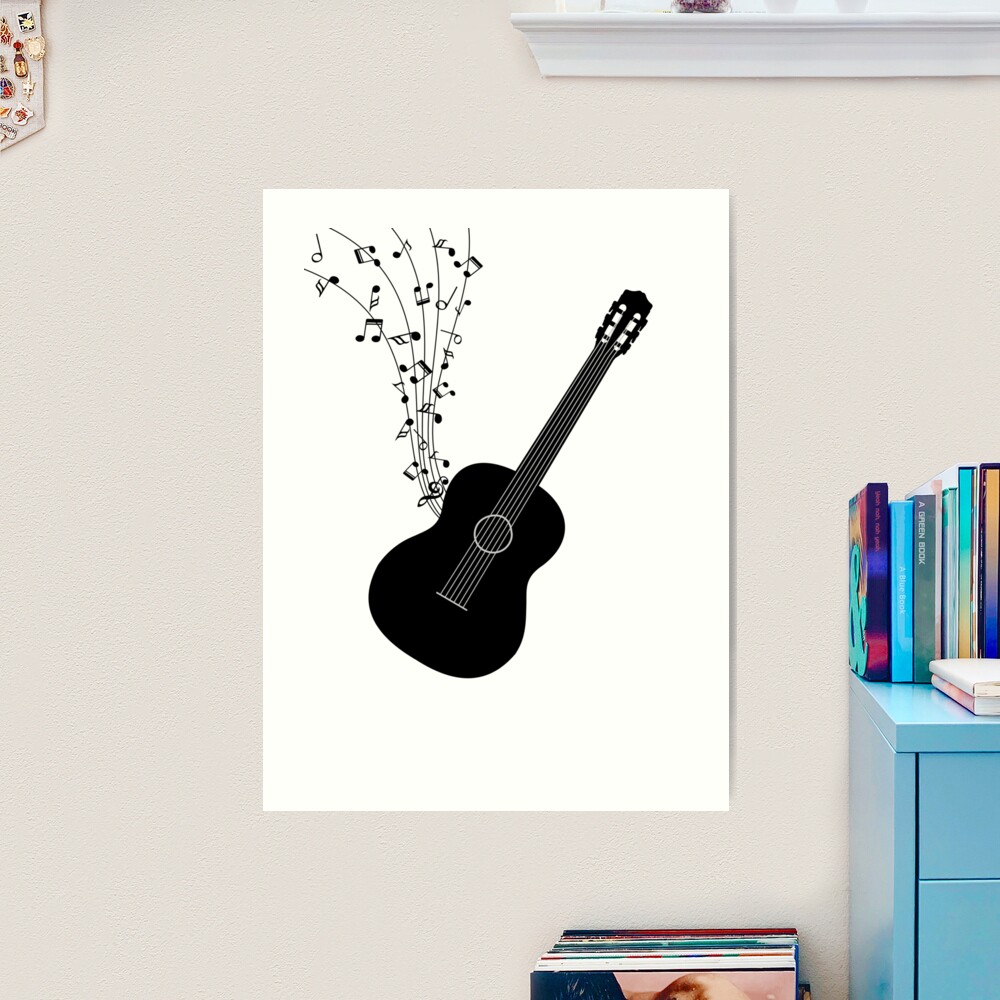 『classical guitar』蜜蝋画　イラスト　インテリア　絵画　ギター 3D Wire Art クラシックギター 100657 音楽雑貨・アクセサリー