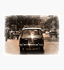 Taxi Photographic Print