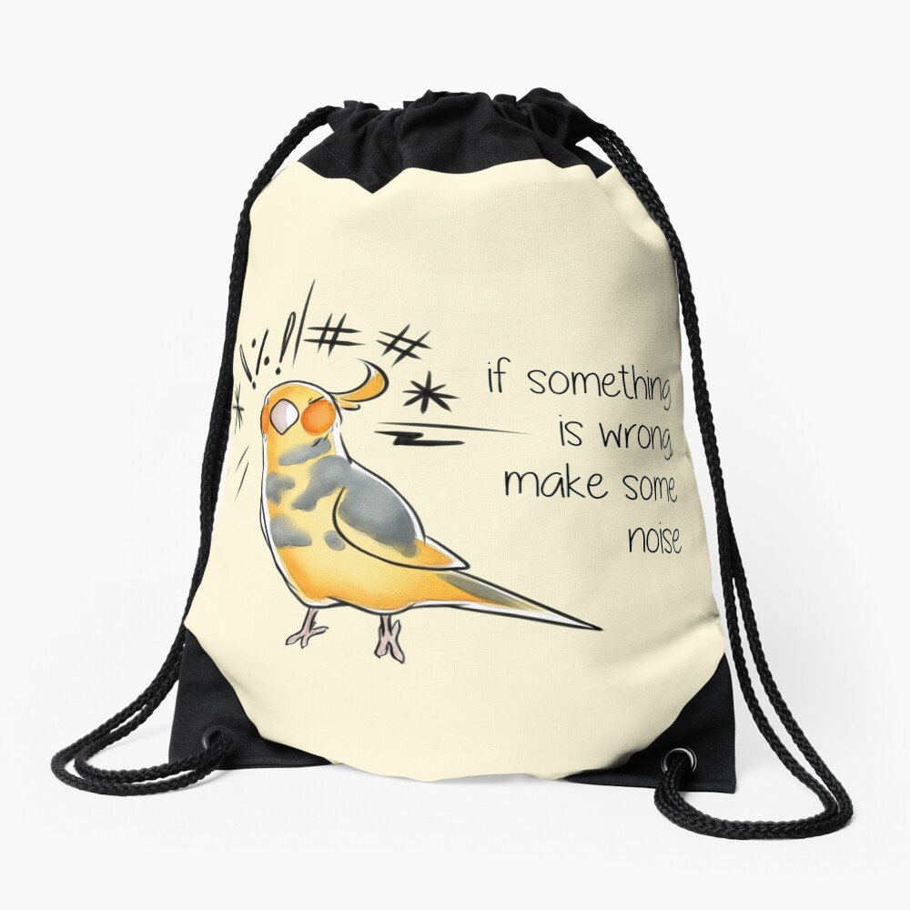 Make Some Noise Drawstring Bag