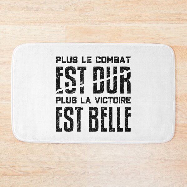 Item preview, Plus Le Combat Est Dur Plus La Victoire Est Belle designed and sold by T-shirt For You.