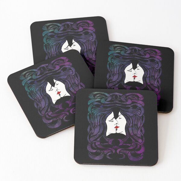Item preview, Love is love art nouveau Purple designed and sold by reasonablemunki.