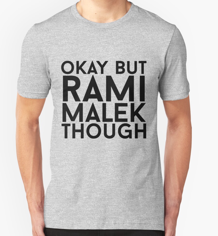 rami malek shirt