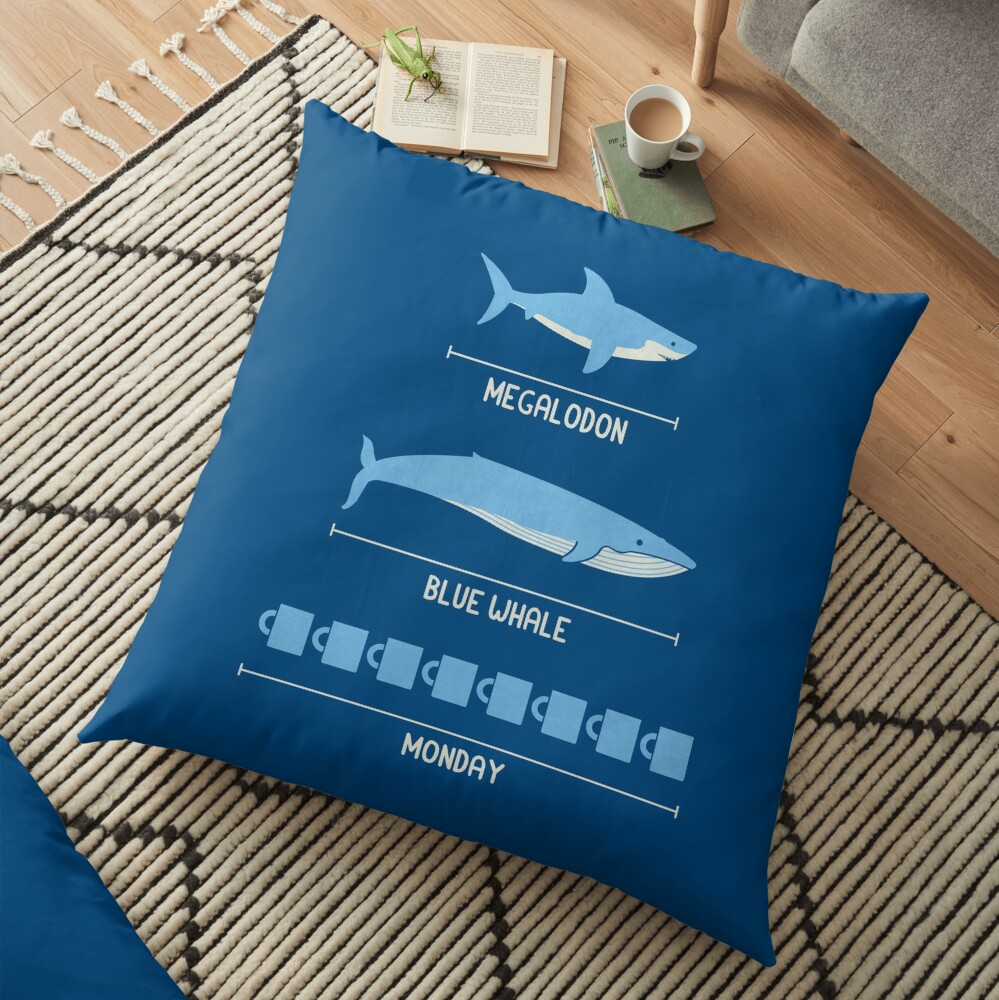 The Longest Things Floor Pillow