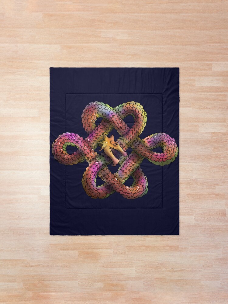 Alternate view of Jörmungandr Comforter