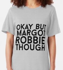 Margot Robbie Slim Fit T-Shirt