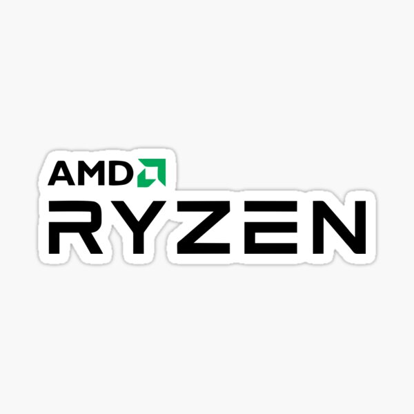 Best Seller - Amd Ryzen Logo Merchandise Sticker