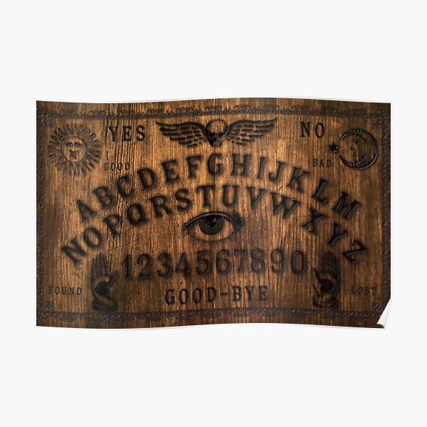 Vintage-Style Talking Board Poster
