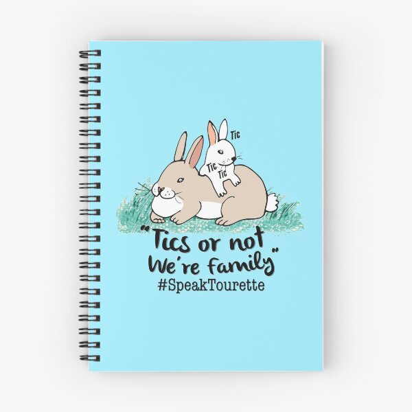 Item preview, Tourette syndrome Awareness - Tics Or Not We’re Family, Bunny Rabbit Family, Tourettes designed and sold by MJDezigns.
