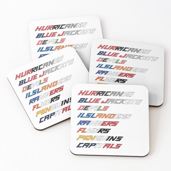 Item preview, Metropolitan Division team Names and Colors designed and sold by spacecadetpaige.