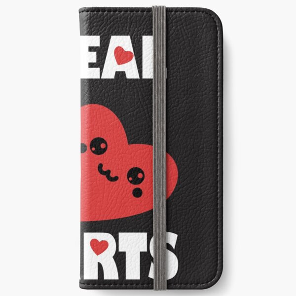 Roblox Noob I Steal Hearts Valentines Day Gamer Gift Iphone Wallet By Smoothnoob Redbubble - roblox noob with heart i d pause my game for you valentines day gamer gift v day ipad case skin by smoothnoob redbubble