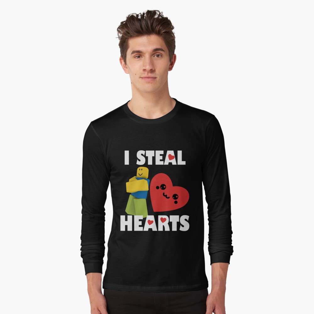 Roblox Noob I Steal Hearts Valentines Day Gamer Gift T Shirt By Smoothnoob Redbubble - roblox noob valentines day i steal hearts gamer t shirt teezily