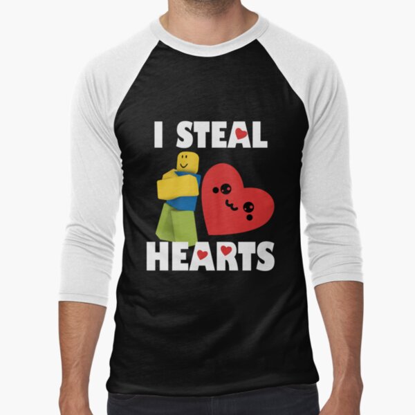 Roblox Noob I Steal Hearts Valentines Day Gamer Gift T Shirt By Smoothnoob Redbubble - cute girls wear black and white shirt design roblox