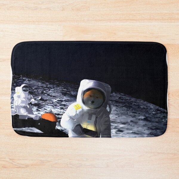 Item preview, Doge astronauts on the Moon designed and sold by Drawfish.