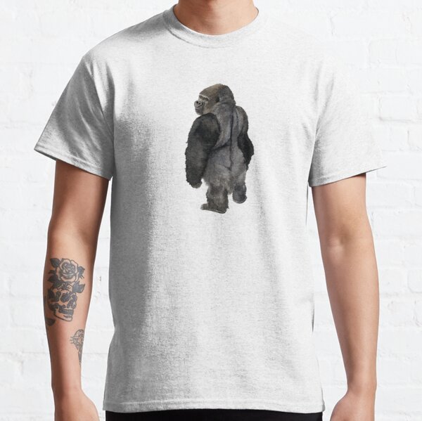 Funny Gorilla Sweatshirt with Pocket - Gifts for Monkey Lovers - Gorilla  Gifts for Men - Black, S at  Men's Clothing store