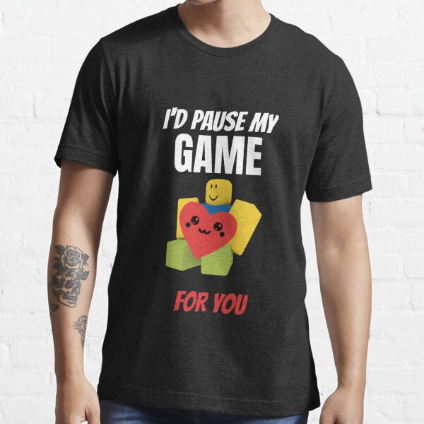 Roblox Noob Birthday Boy It S My 9th Birthday Fun 9 Years Old Gift T Shirt T Shirt By Smoothnoob Redbubble - roblox noob with heart i d pause my game for you tanktop in 2020 tank tops tank top fashion i am game