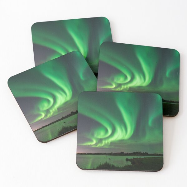 Item preview, Aurora over a lake designed and sold by Kristvin Gudmundsson.