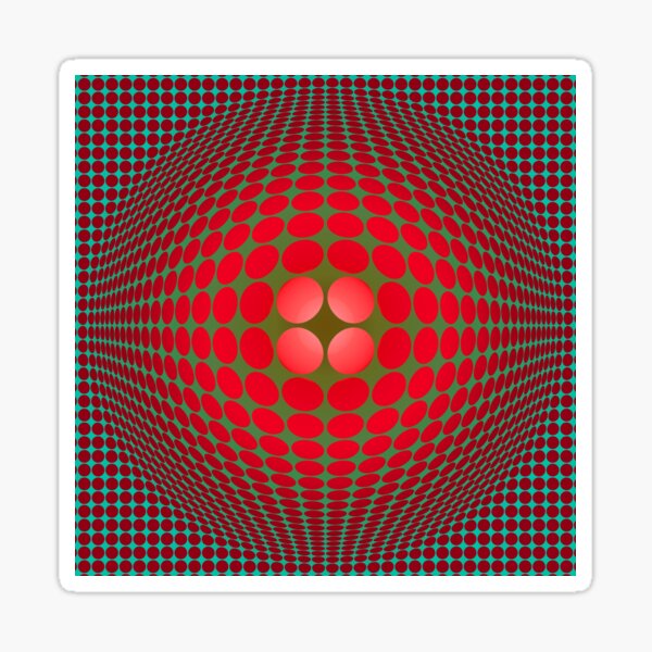 Item preview,  Victor Vasarely Homage 57 designed and sold by Nicolas Roughton.