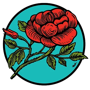 Artwork thumbnail, RED ROSE by HUGH ARMSTRONG III