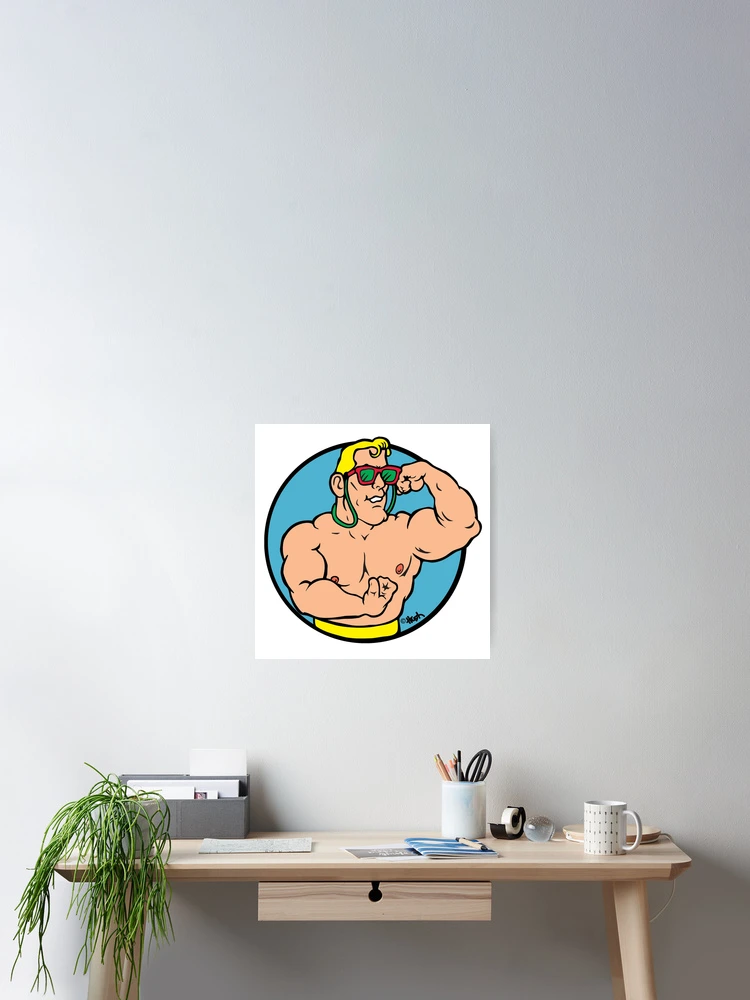 Thumbnail 2 of 3, Poster, MUSCLEMAN designed and sold by HUGH ARMSTRONG III.