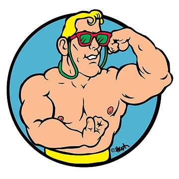 Artwork thumbnail, MUSCLEMAN by HUGH ARMSTRONG III