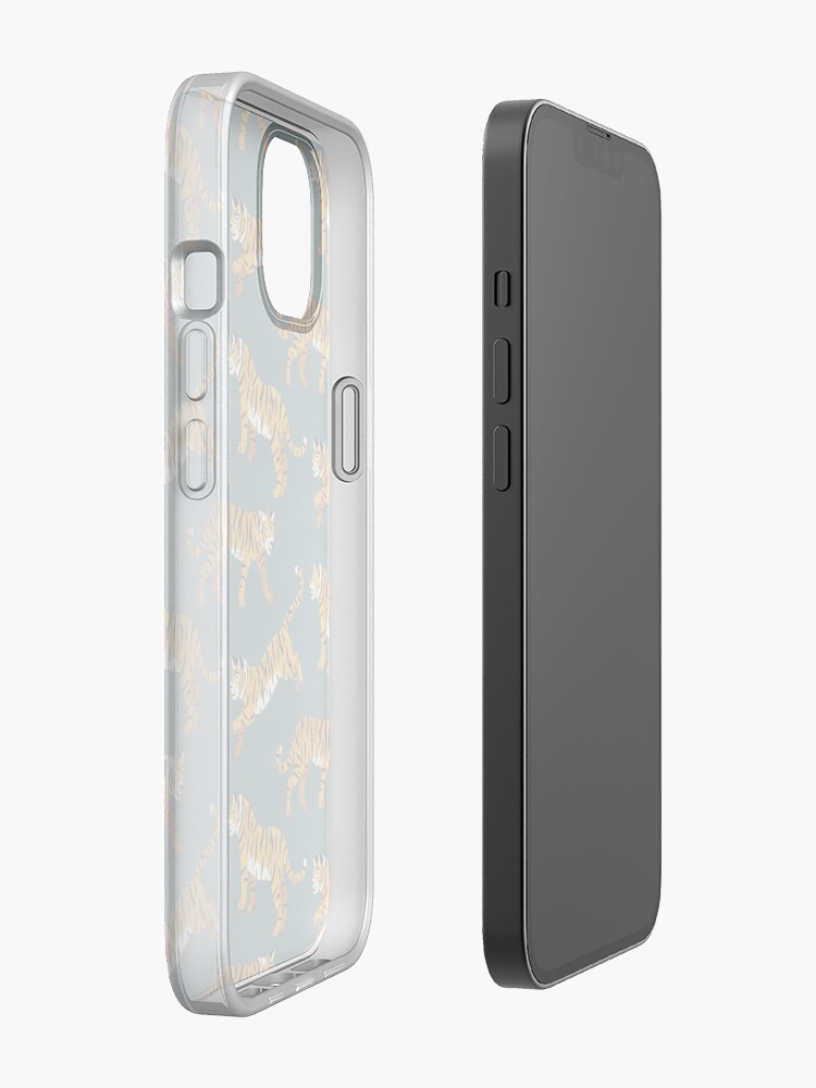 Alternate view of Bengal Tigers - Navy  iPhone Case