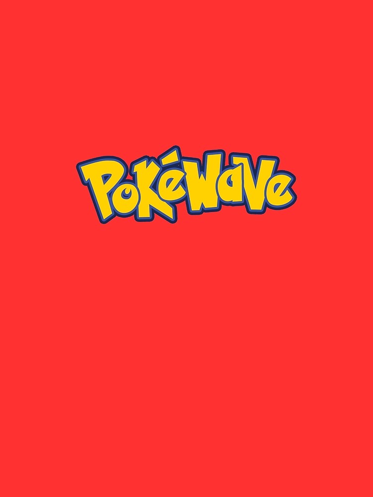 Pokéwave Logo T-Shirt by Neon95