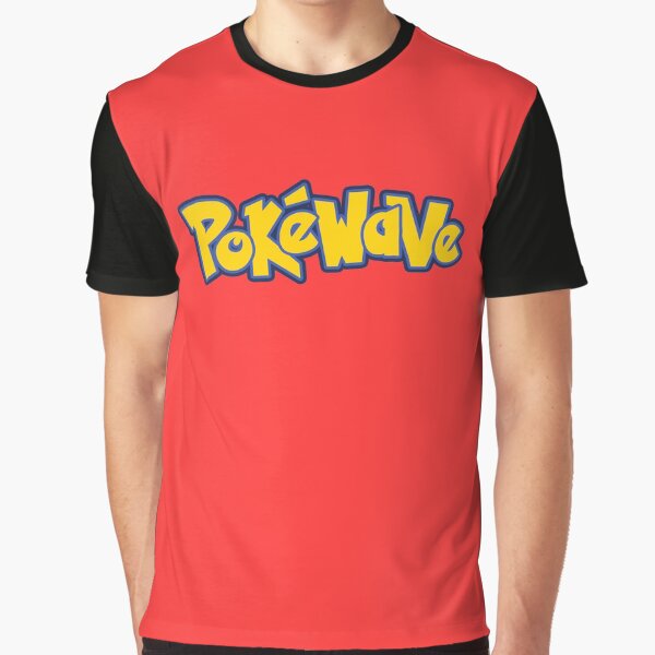 Pokéwave Logo T-Shirt Graphic T-Shirt