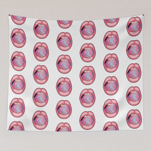 Item preview, Red Mouth Classic on the fluorescent rocks T-shirt designed and sold by RunawaySteph.